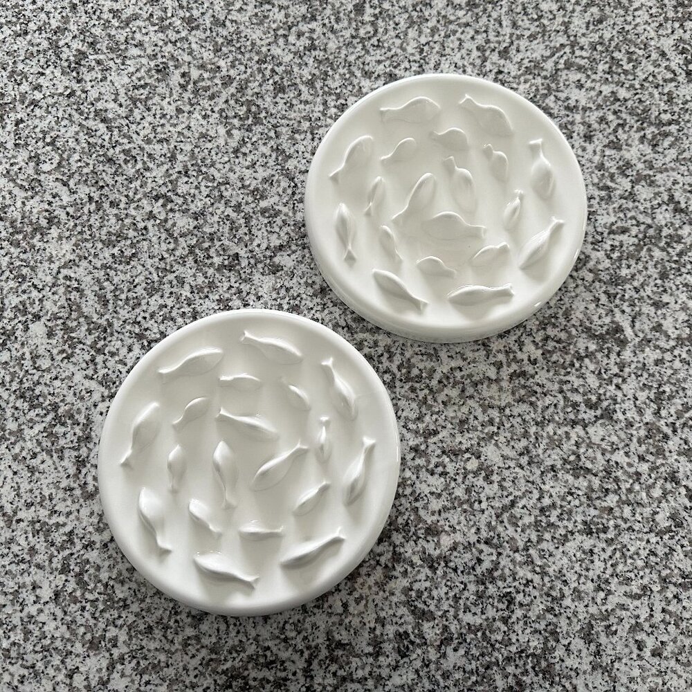 Slow Feeder Cat Bowl Ceramic